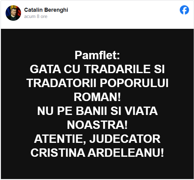 Screenshot-2024-12-30-175902 Susținătorii lui Călin Georgescu, protest masiv la Curtea de Apel în dosarul anulării alegerilor. Motivul suspendării procesului